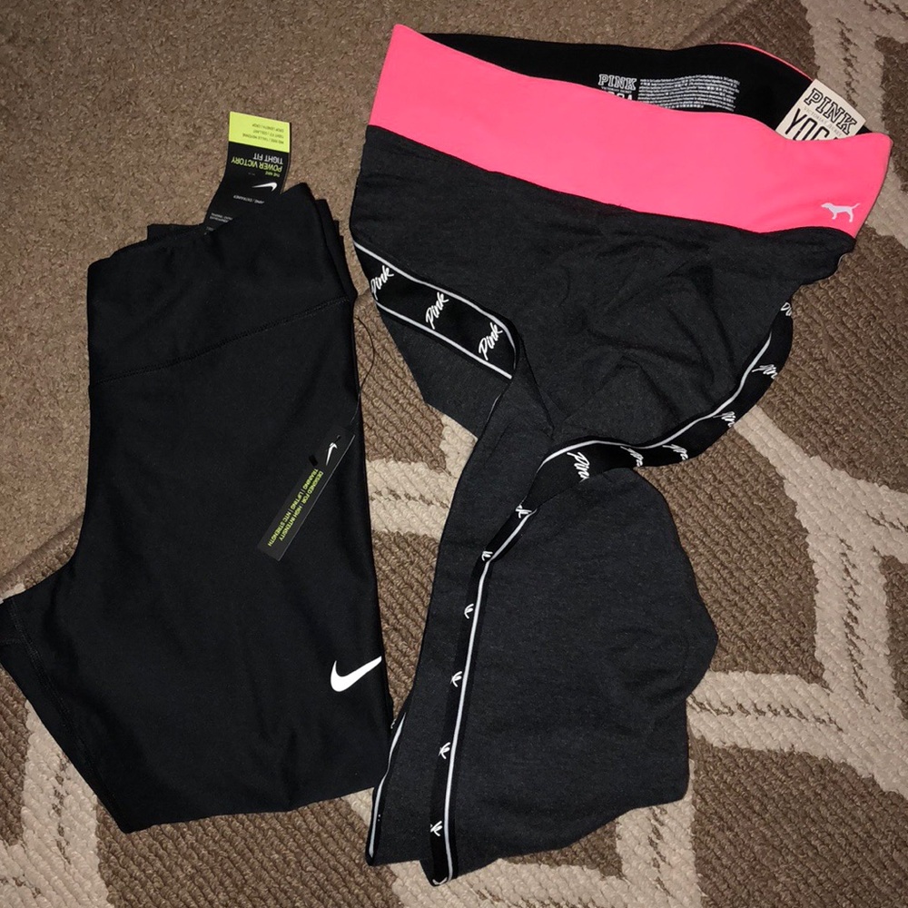 Pink leggings